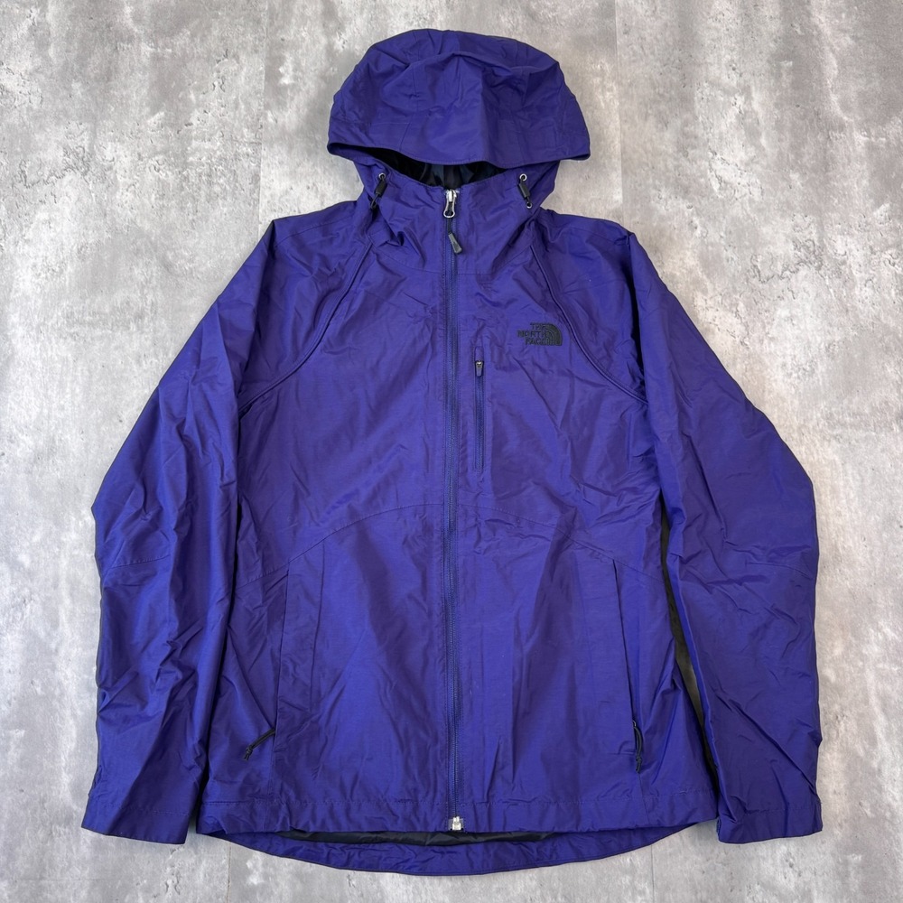 The North Face Cinder Jacket Womens Small Purple Outer Liner Hooded Waterproof